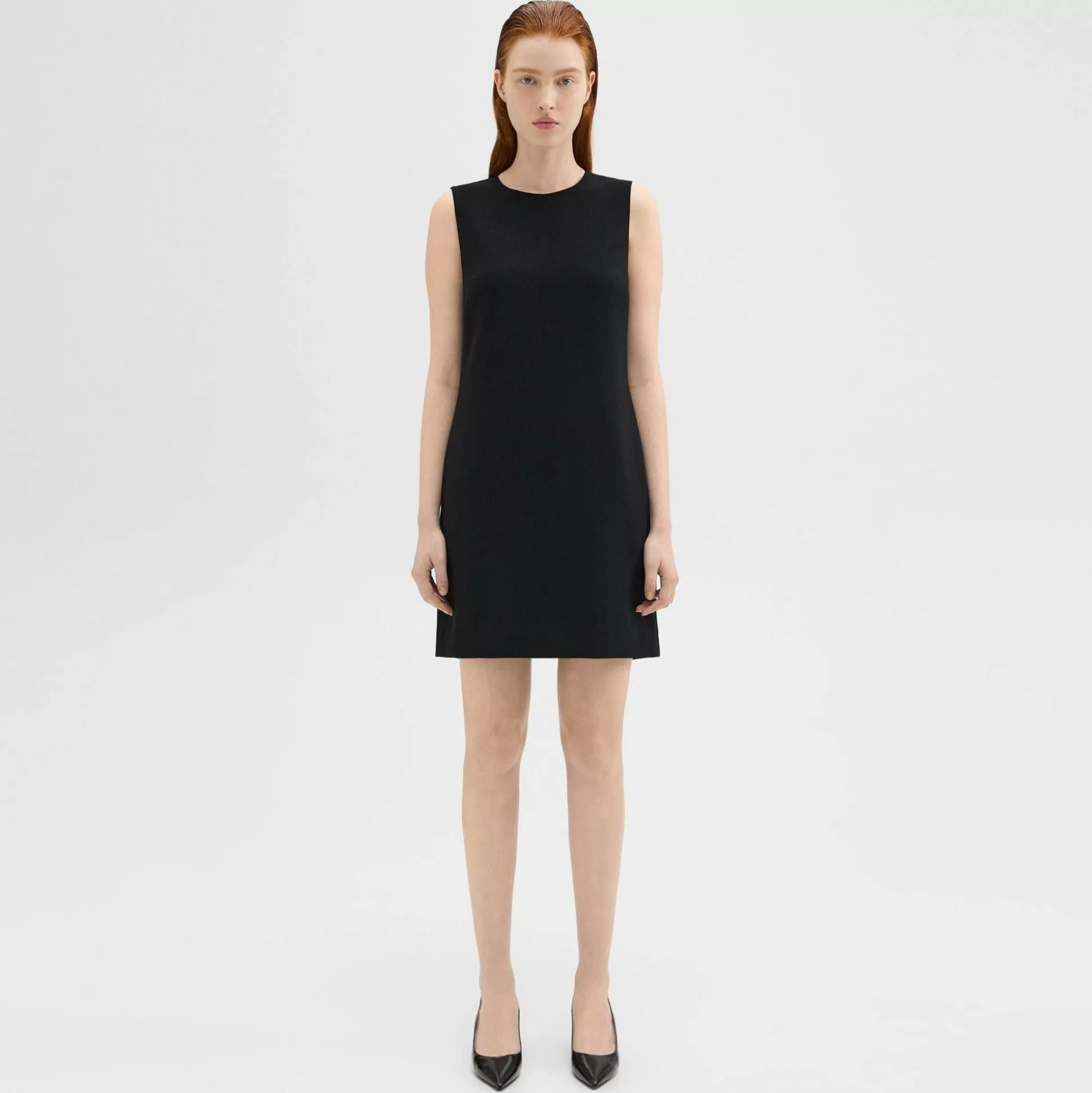 Theory Shift Dress In Admiral Crepe-Women Dresses | Suits