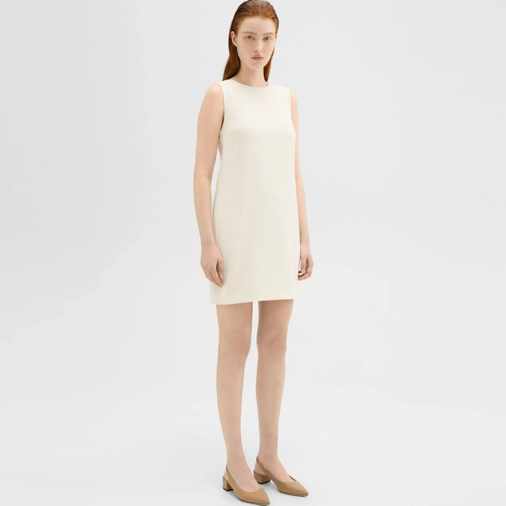 Theory Shift Dress In Admiral Crepe-Women Suits | Dresses