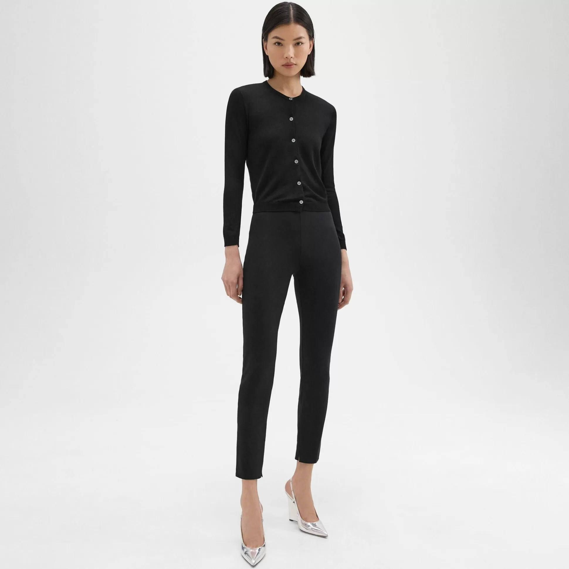 Theory Skinny Legging In Scuba-Women Pants