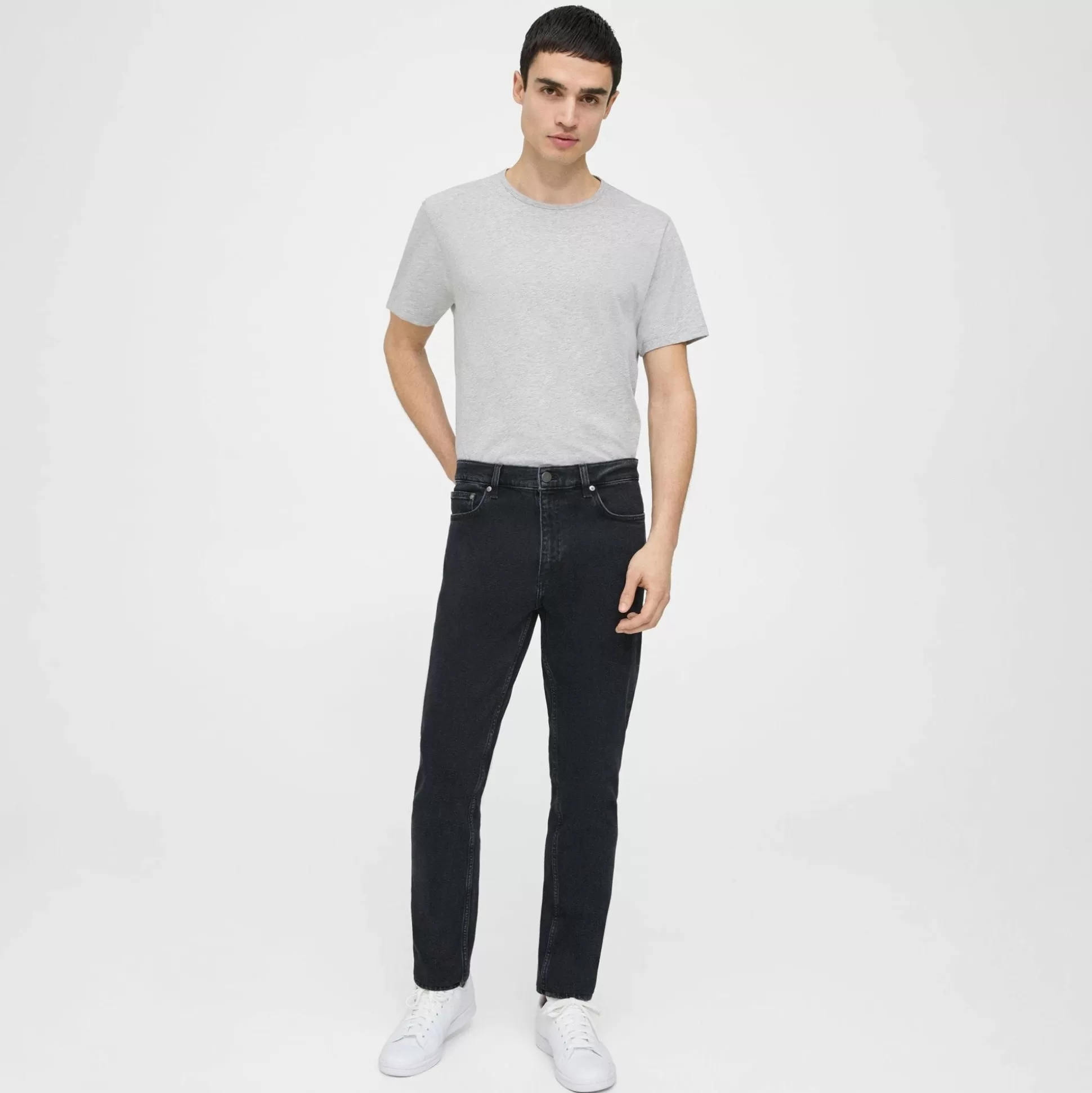 Theory Slim Fit Jean In Stretch Denim-Men Pants