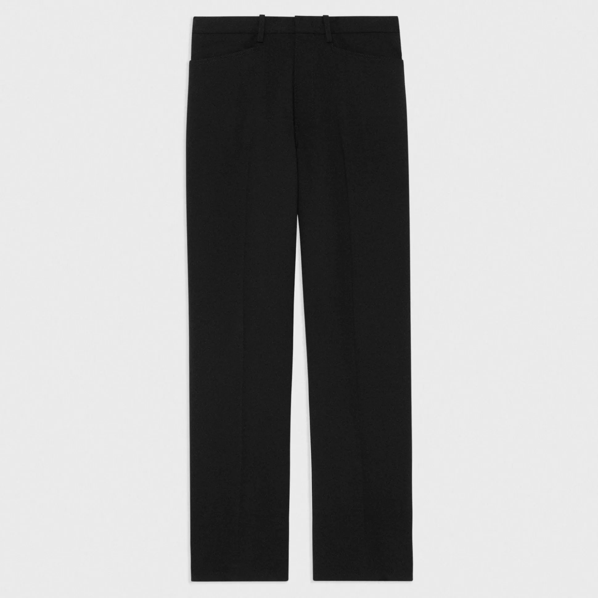 Theory Slim-Straight Wool Gabardine Pant-Men Pants