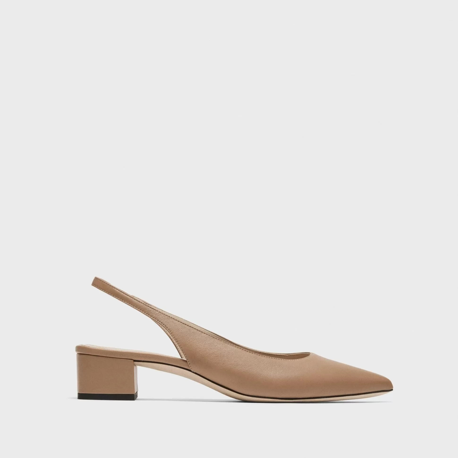 Theory Slingback Pump In Leather-Women Shoes