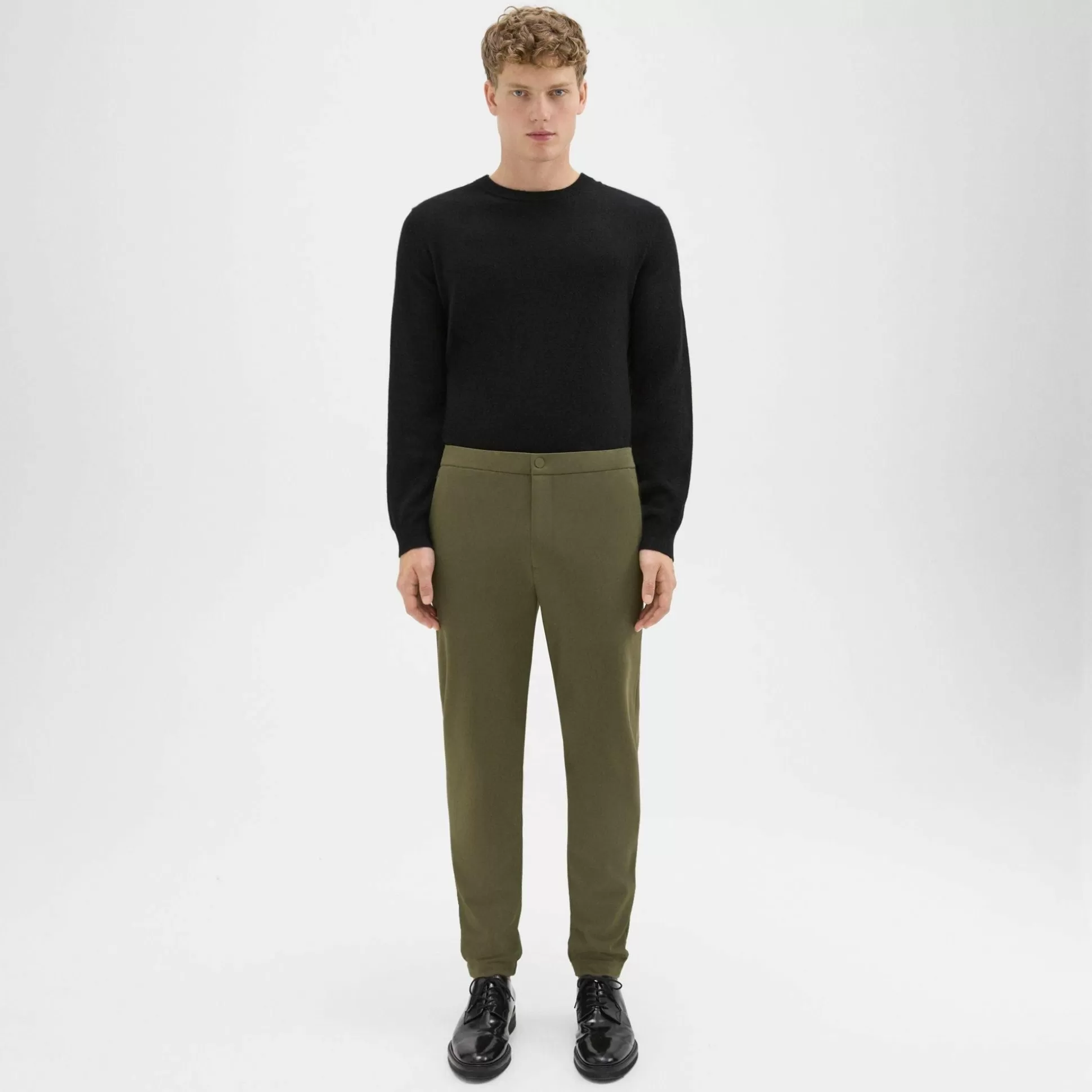 Theory Terrance Jogger In Precision Ponte-Men Pants