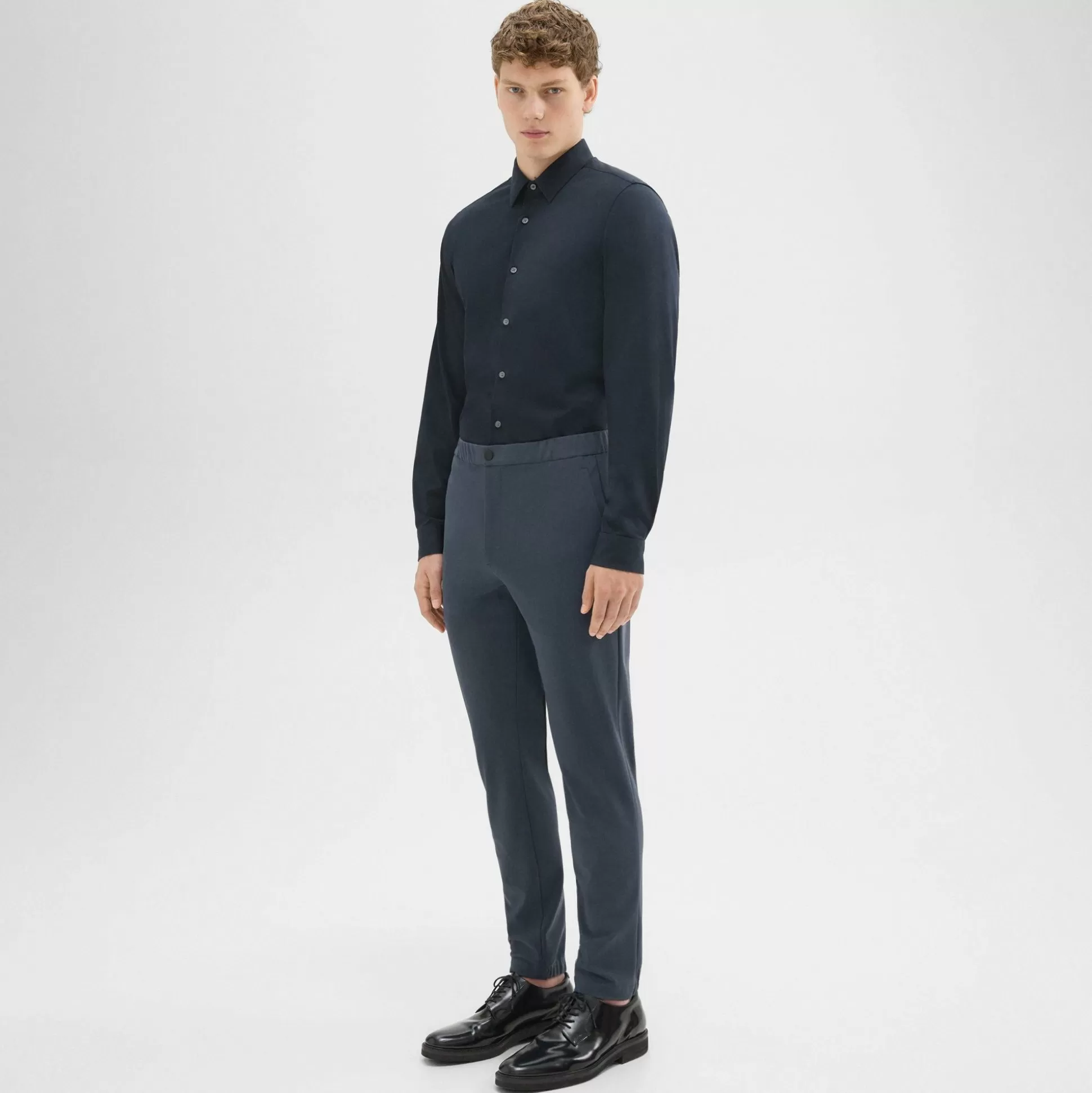 Theory Terrance Jogger In Precision Ponte-Men Pants