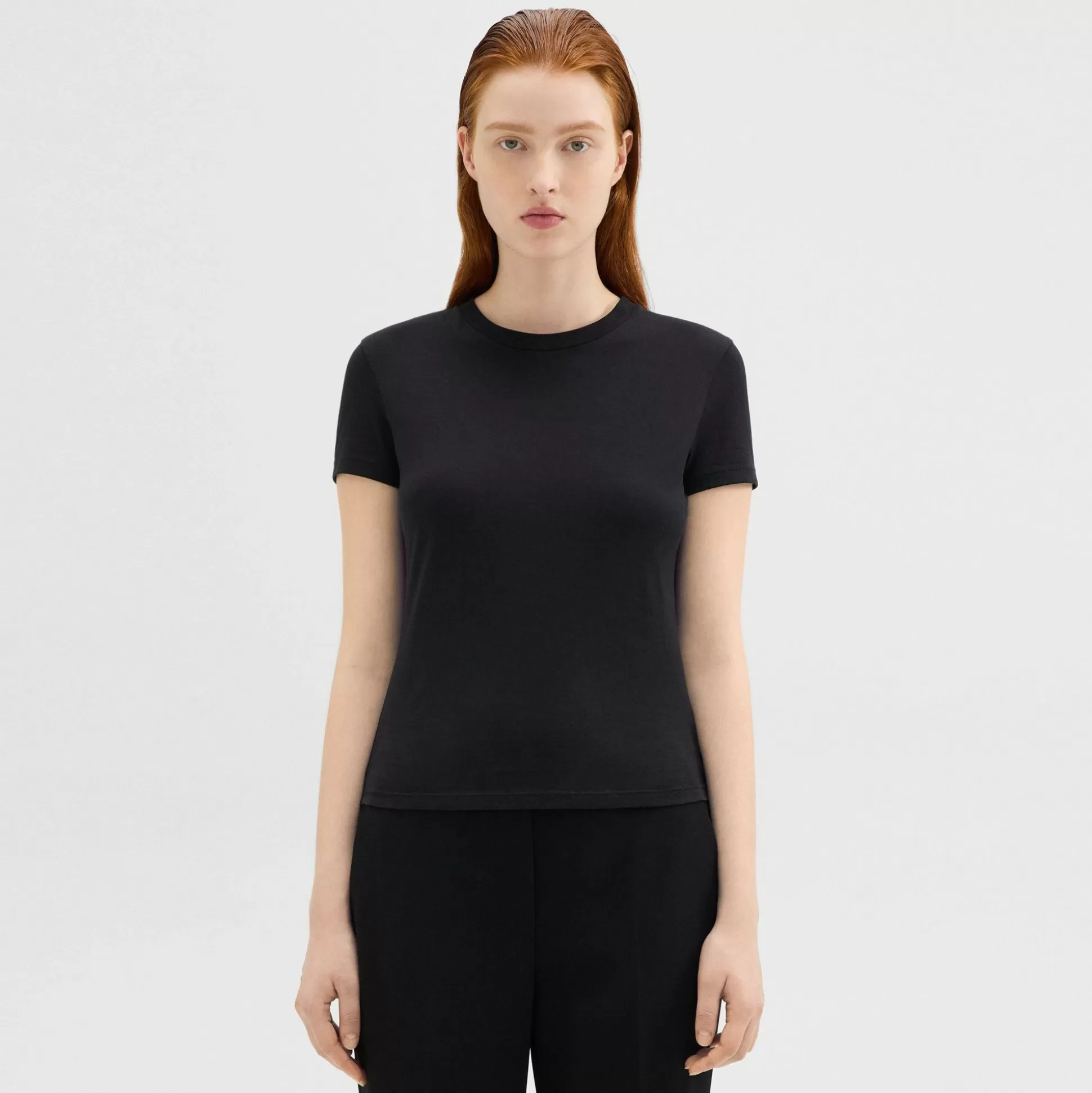 Theory Tiny Tee In Organic Cotton-Women T-Shirts