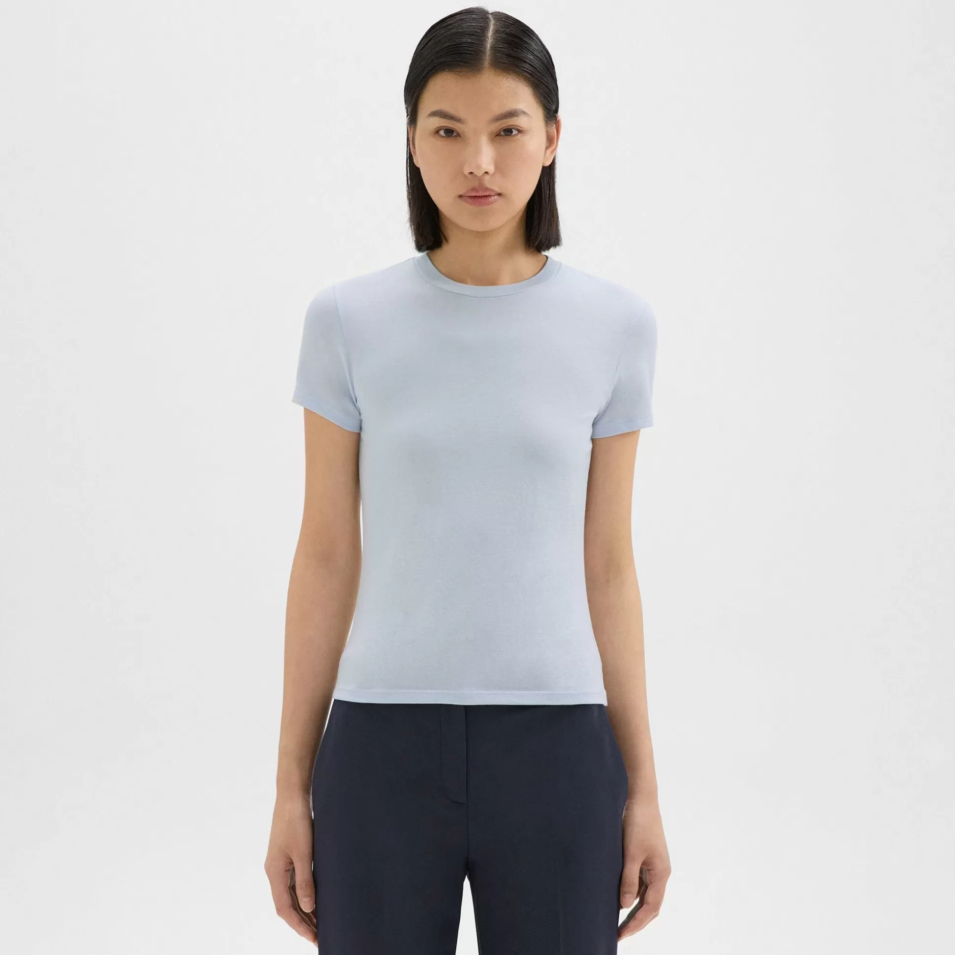 Theory Tiny Tee In Organic Cotton-Women T-Shirts