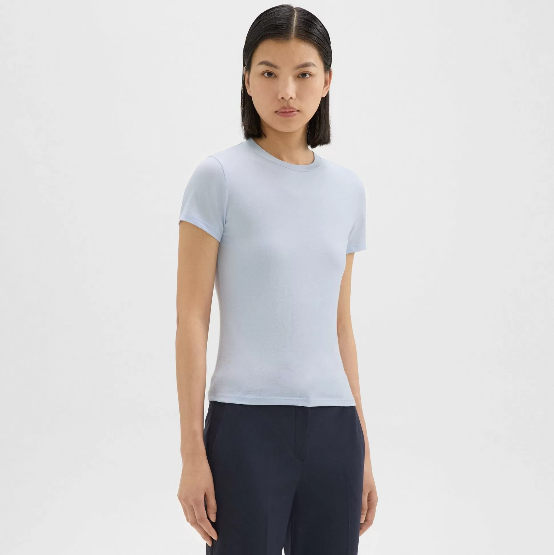 Theory Tiny Tee In Organic Cotton-Women T-Shirts