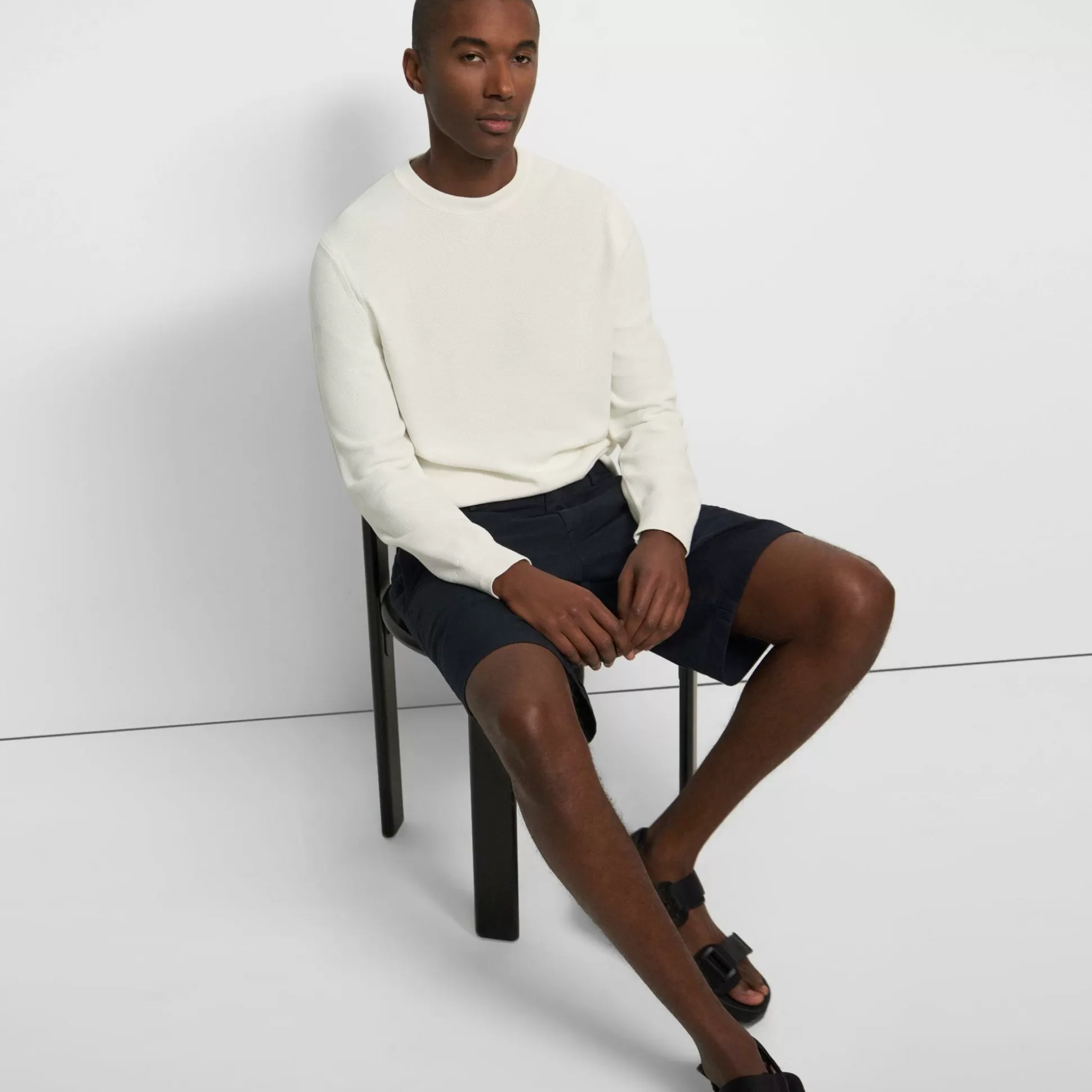 Theory Zaine 9" Short In Organic Cotton-Men Shorts | Pants