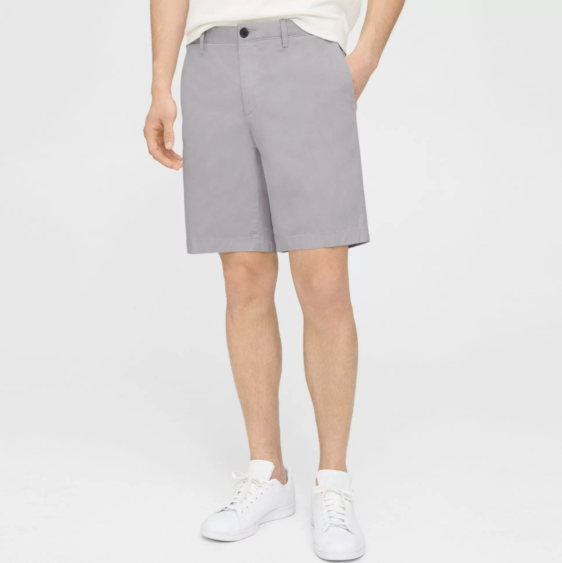 Theory Zaine 9" Short In Organic Cotton-Men Pants | Shorts