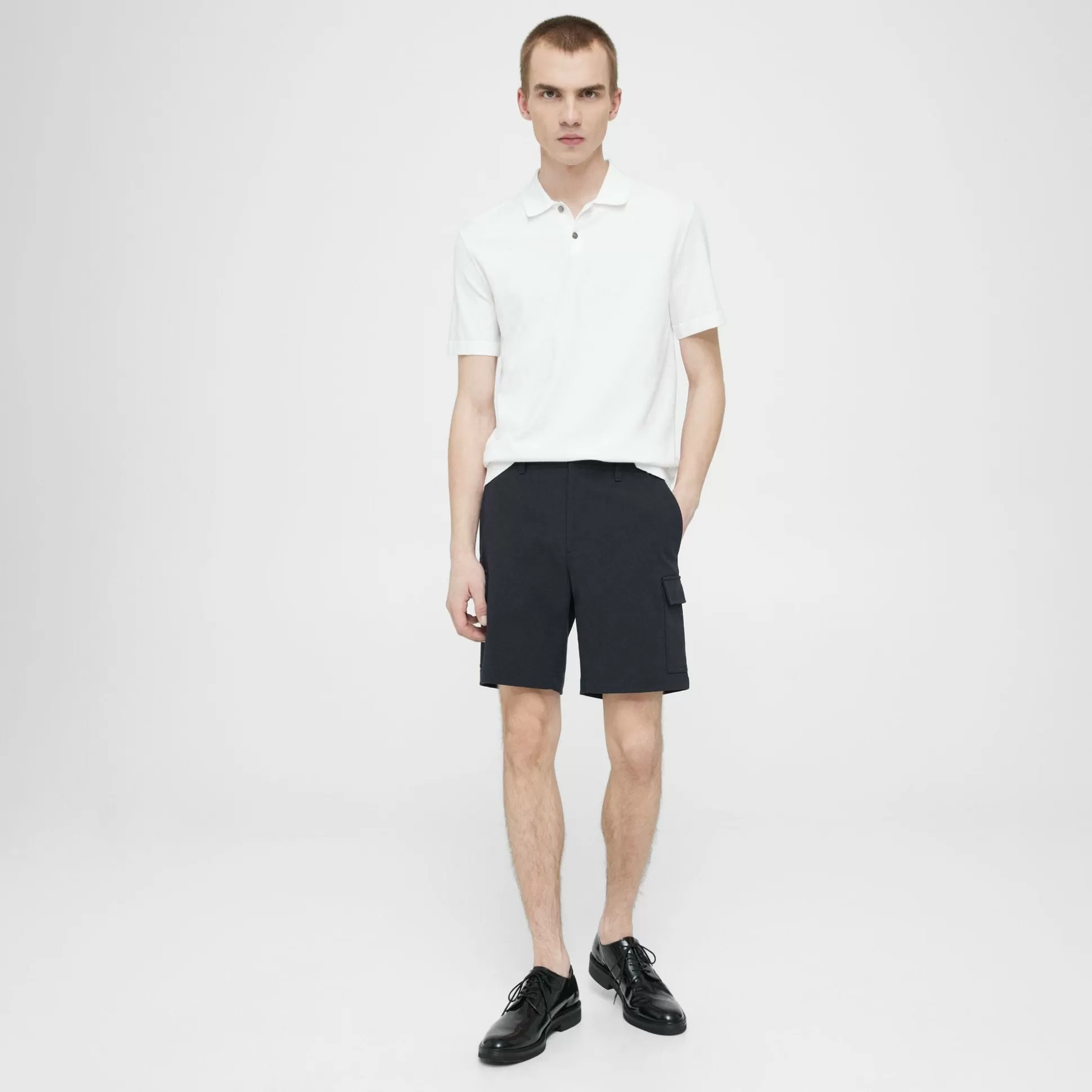 Theory Zaine Cargo Short In Neoteric Twill-Men Shorts | Pants