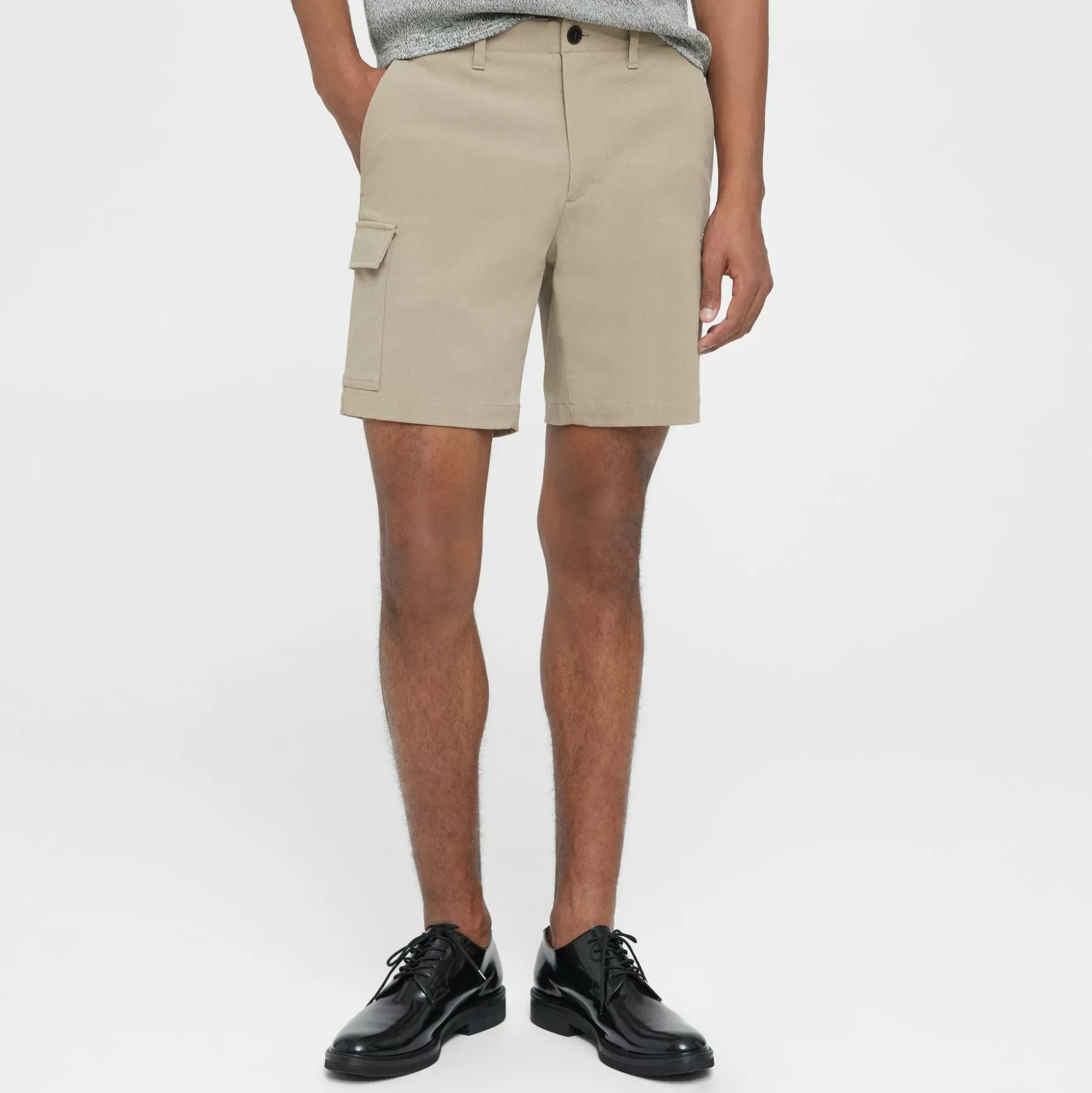 Theory Zaine Cargo Short In Neoteric Twill-Men Shorts | Pants