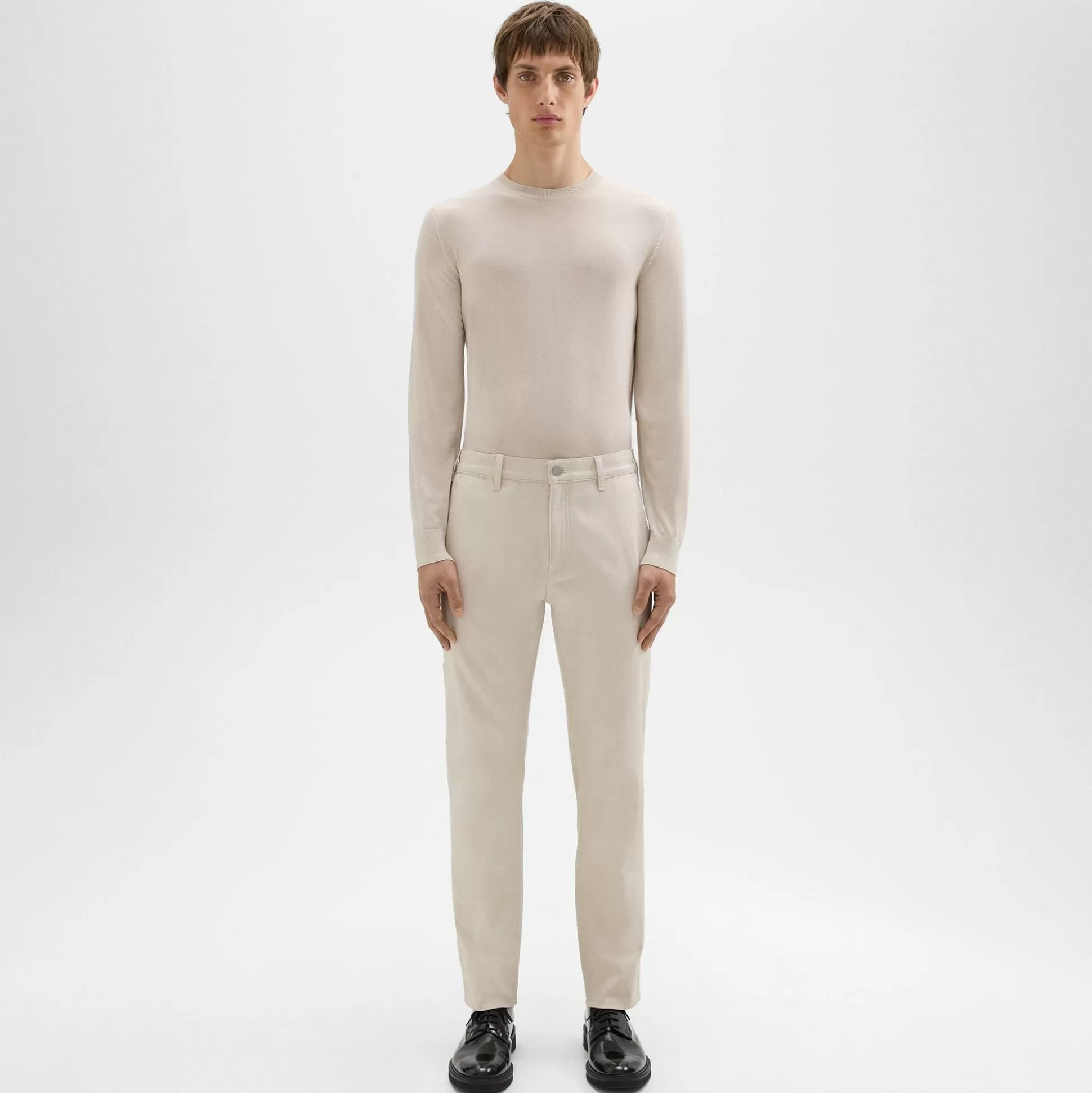 Theory Zaine Carpenter Pant In Stretch Cotton Canvas-Men Pants