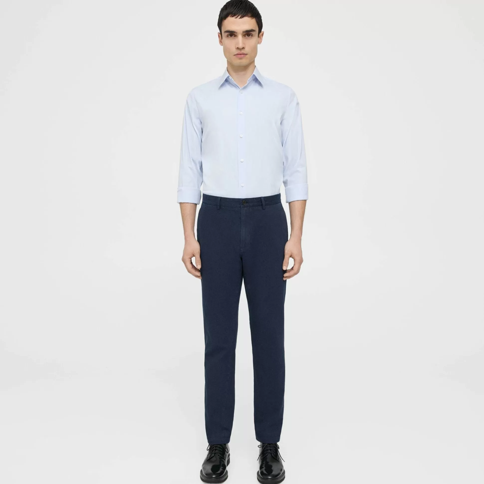 Theory Zaine Pant In Chambray-Men Suits | Pants