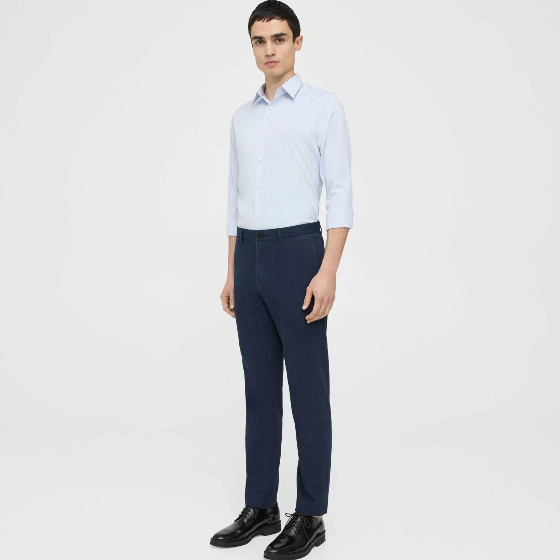 Theory Zaine Pant In Chambray-Men Suits | Pants