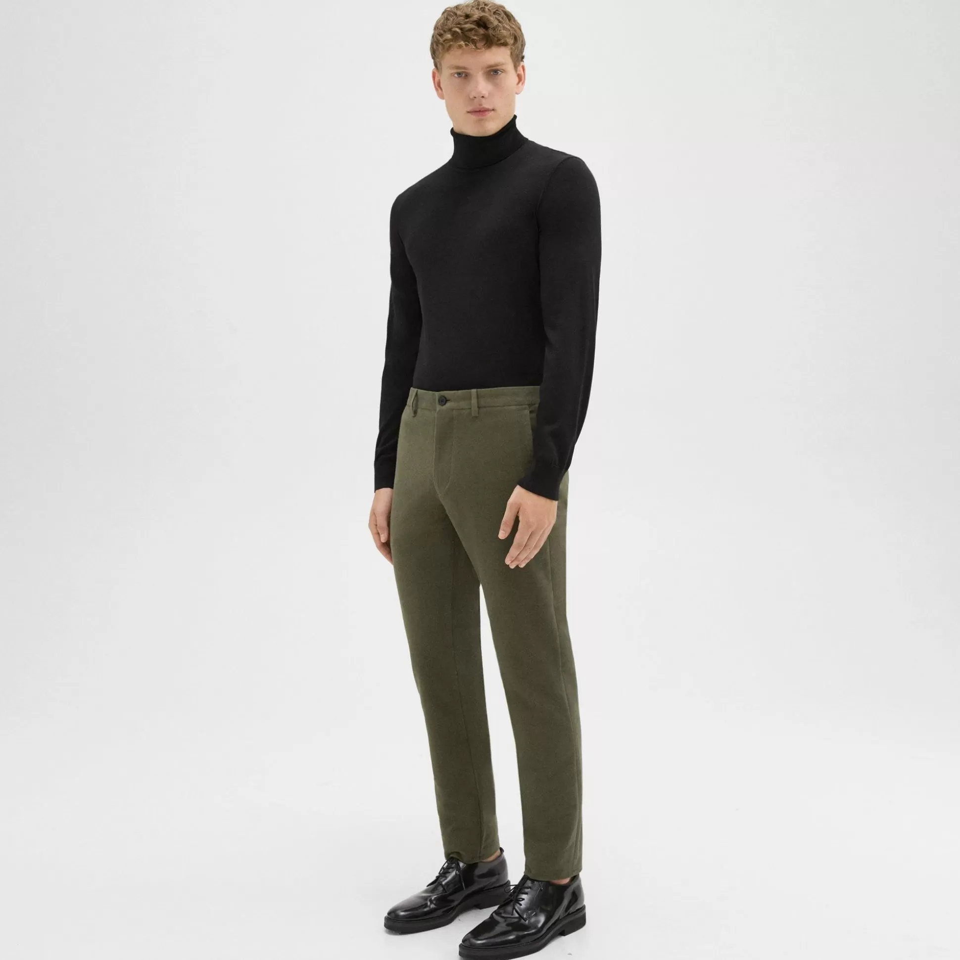 Theory Zaine Pant In Cotton Moleskin-Men Pants