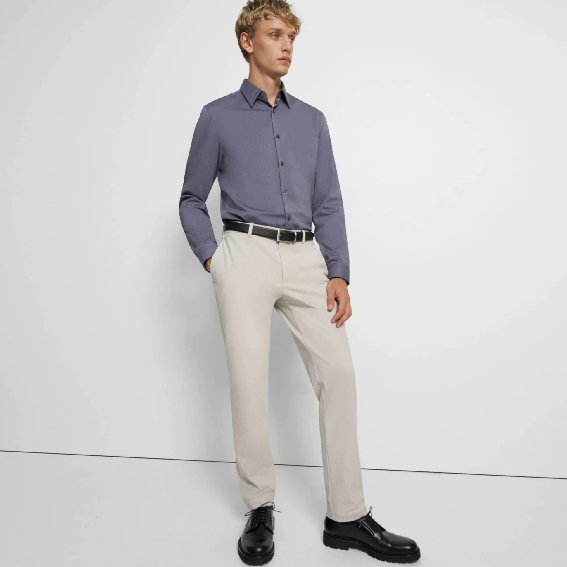 Theory Zaine Pant In Precision Ponte-Men Pants | Suits