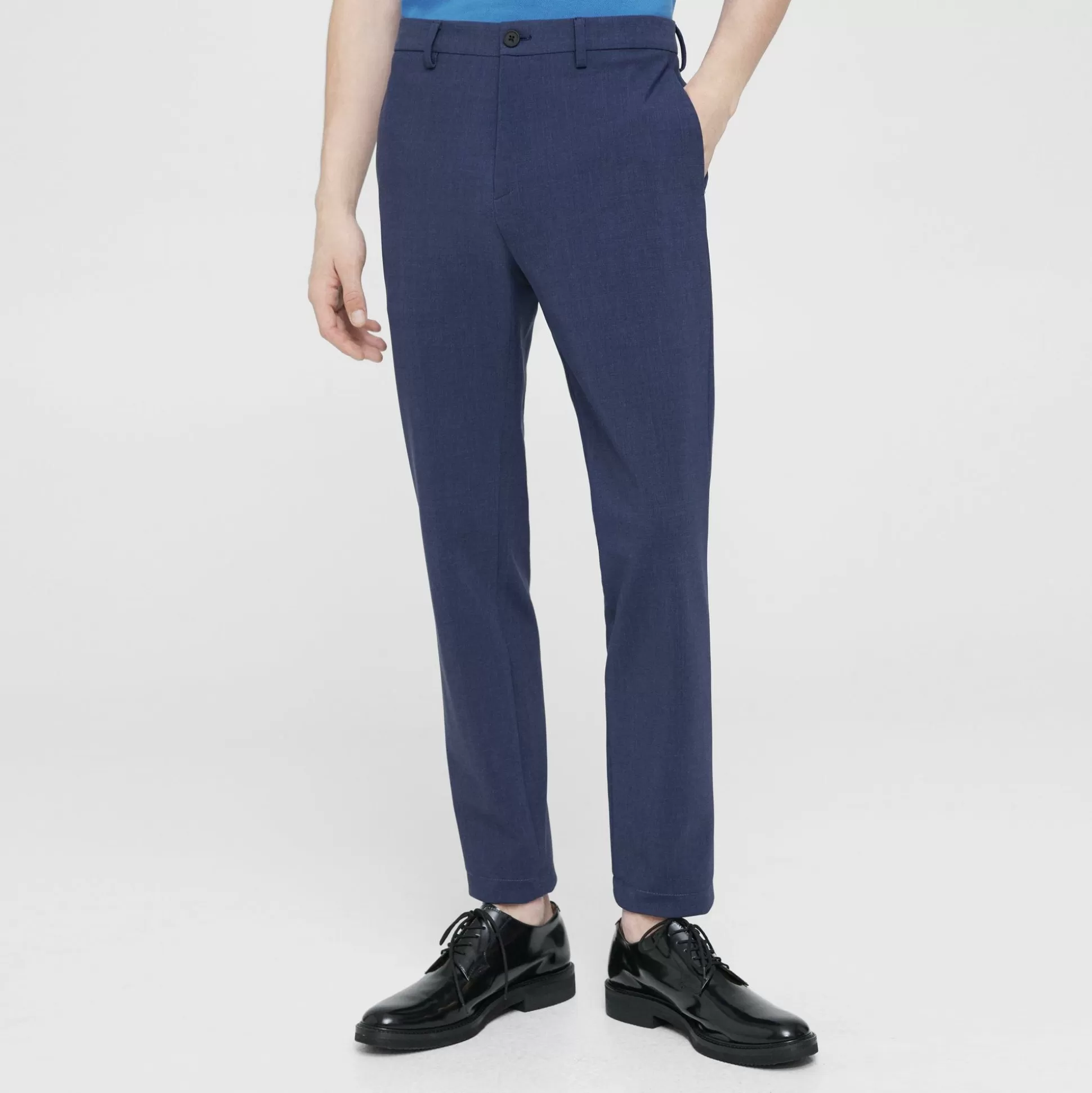 Theory Zaine Pant In Printed Precision Ponte-Men Suits | Pants