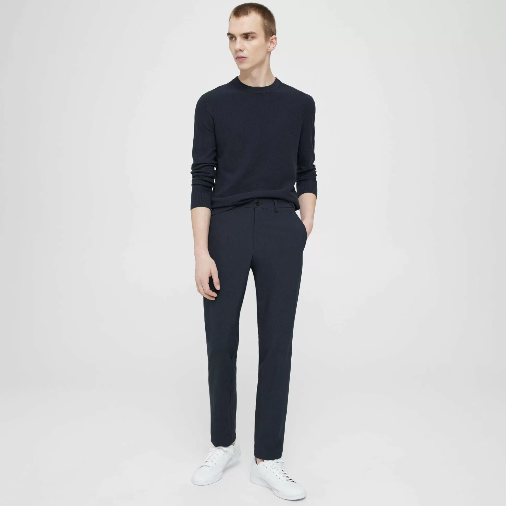 Theory Zaine Pant In Stretch Cotton-Men Pants