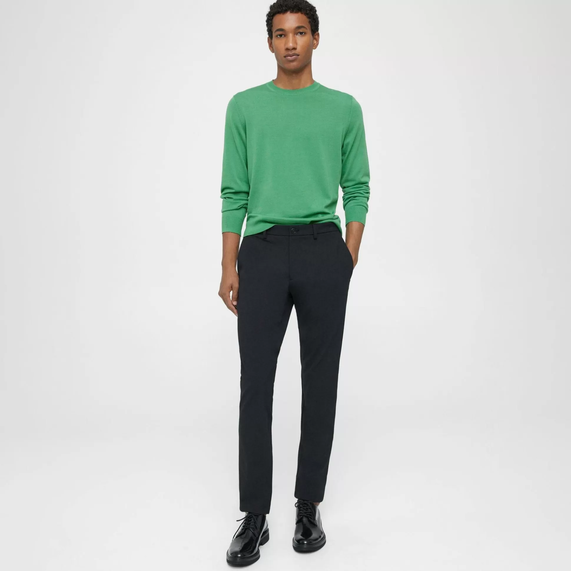 Theory Zaine Pant In Stretch Cotton-Men Pants