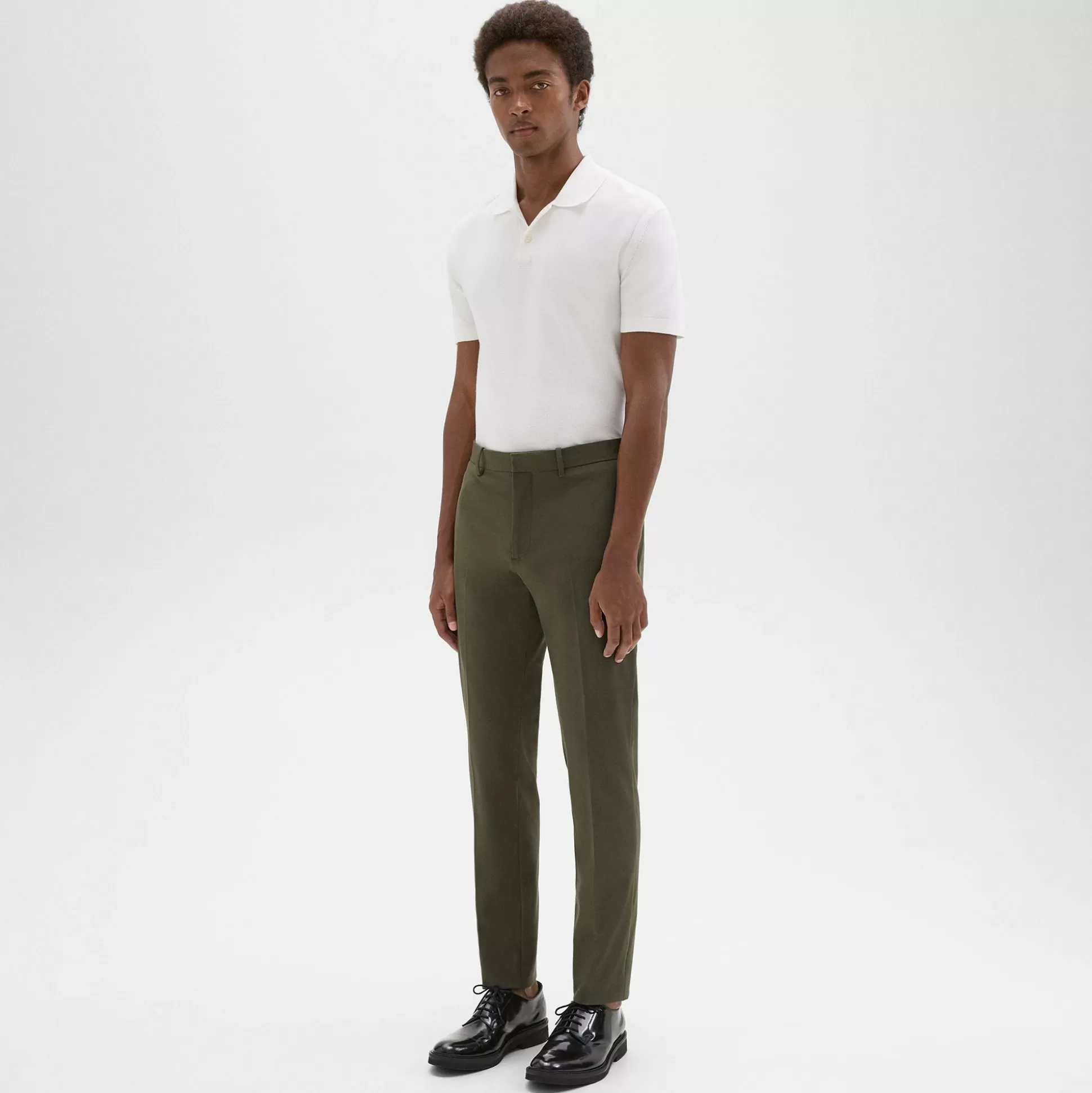 Theory Zaine Pant In Stretch Cotton-Men Pants